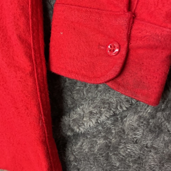 Woolrich cotton 2XL long red long sleeve button up - Picture 7 of 13